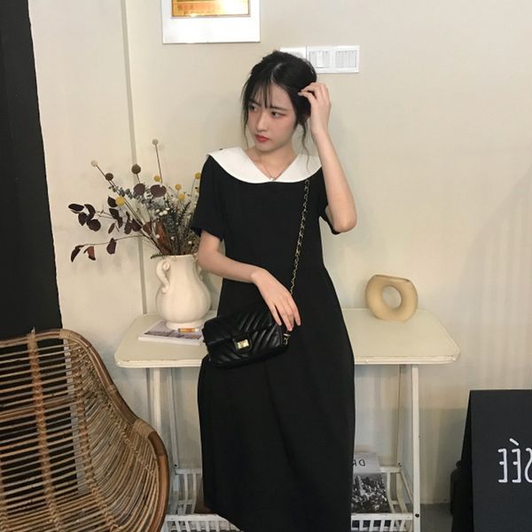 

франко- бабочка черного платье высокого качества весной новый корейский стиль интернет-красный иностранный стиль женщин короткий тонкий лук, Black;gray