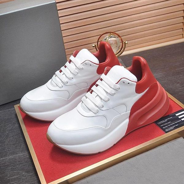 

luxury men shoes casual design trainers footwears with origin box brand mens shoes fashion scarpe da uomo oversized runner, Black