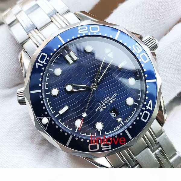 

luxury mens watches for men professional sea diver watch automatic movement 42mm ceramic bezel master designer watches, Slivery;brown
