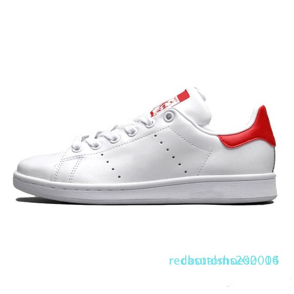 

with box] platform kanye fashion stan smith core black sneakers white green white blue skateboarding stars flats mens womens designer c14