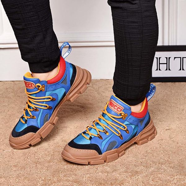 

mens flashtrek sneaker mens shoes scarpe da uomo hiking sneakers lightweight outdoor walking casual shoes lace -up sports style men shoes, Black