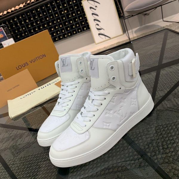 

new21 fashionable high-men's shoes casual comfortable sports men's shoes high-end business work travel men's shoes zapato, Black