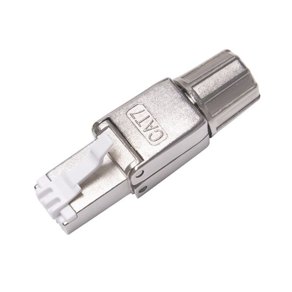 

cat7 connector rj45 cat 7 conector stp shielded ethernet 8p8c plug tool connection repeatable using for 23-26awg cable