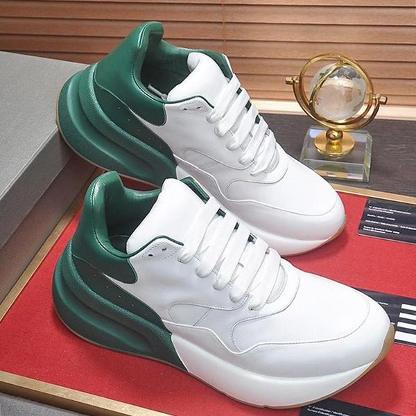 

oversized runner men 's shoes new arrival comfortable plus size low luxury fashion brands casual men shoes footwears with origin b, Black