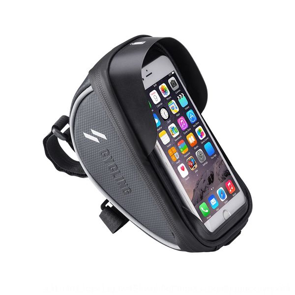 

oem mountain mobile bicycle bike bag mobile phone bracket bag navigation bicycle riding equipment universal front handle