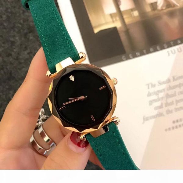 

fashion women wristwatches female 34mm dial leather strap dress quartz watches for laides girl female gift watch montre homme, Slivery;brown