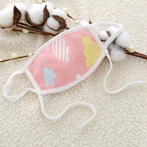 

0 7 years old детские маски многослойной марлевые хлопок моющийся пыле ветер смог дети маска мужчины и женщины xd23601 xbplm trustbde