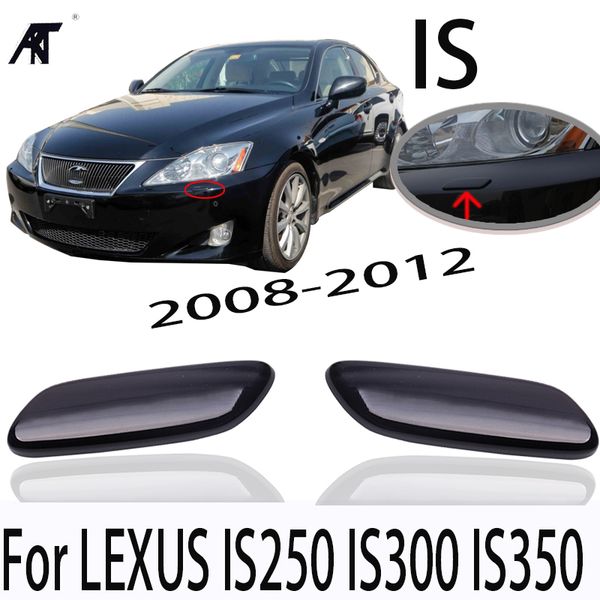 

right & left genuine head light headlight washer nozzle cover cap for is250 is300 is350 85381-53080 85382-53040