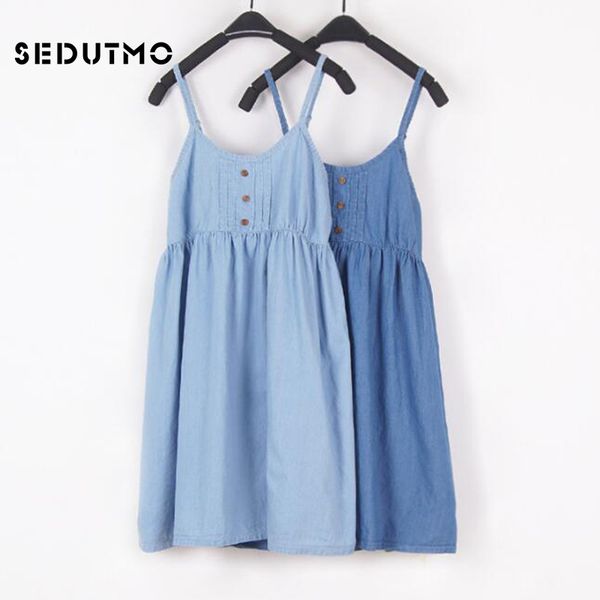 

sedutmo summer tunic dress women print floral basic spaghetti strap dresses sundress beach party dress ed020, Black;gray