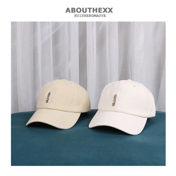 

korean outdoor sports sunscreen style letter embroidery baseball cap hat women' outdoor sports sunscreen hat men' fashion, Blue;gray