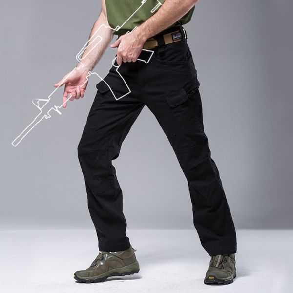 

esdy outdoor cotton ix7 tactical pants tactical pantsmilitary fans special service pants outdoor assault pantsfans clothing, Blue;black