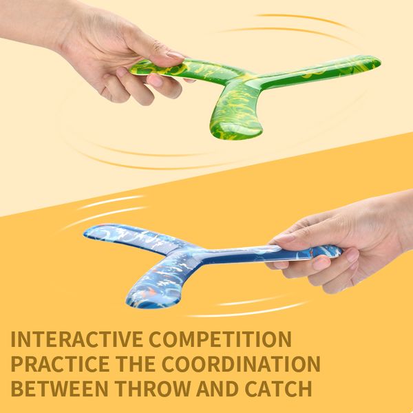 

kid toy multicolor cool hovering tri-bladed boomerang for kid gift 04