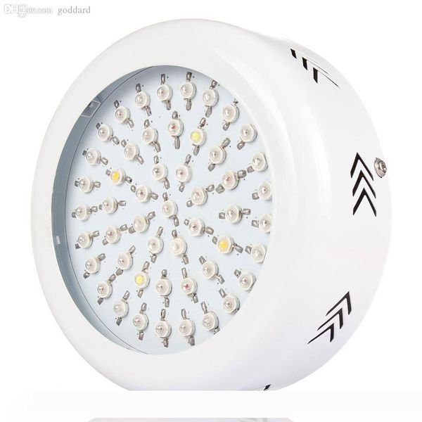 

Wholesale-1pcs Full Spectrum 150W UFO Led Grow Lights 660nm 63nm 460nm 430nm UV IR led grow plant lamp blub foe Flower Plants Grow BOX
