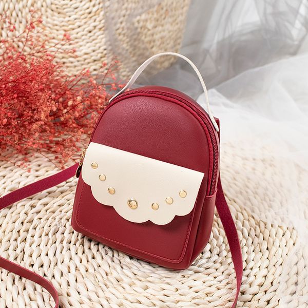 

women's mini contrast color crossbody bag large capacity handbag small fashion trend ladies travel storage bag phone purse