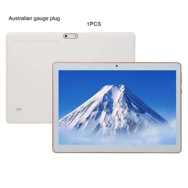 

kt107 plastic tablet 10.1 inch hd large screen android 8.10 version fashion portable tablet 8g+64g white gps