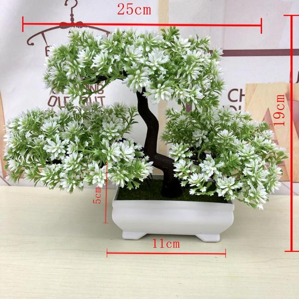 

decorative flowers & wreaths ganoderma tree lotus pine simulation flower artificial plant bonsai fake green pot plants ornaments home decor