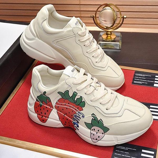 

womens casual shoes sneakers fashion zapatos de mujer with box luxury womens shoes fashion type footwears chaussures de femme rhyton sne, Black