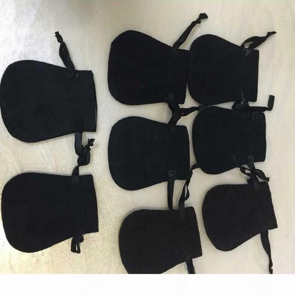 

i white jewelry velvet pouches bag for pandora charms beads sterling silver bracelet womens pendant necklace packaging gift bags, Pink;blue