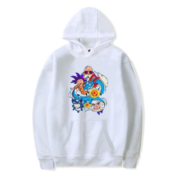 

hoodie anime i can ki with my eyes shut sweatshirt women pullover clothes master roshi japanese oversized hoodies, Black