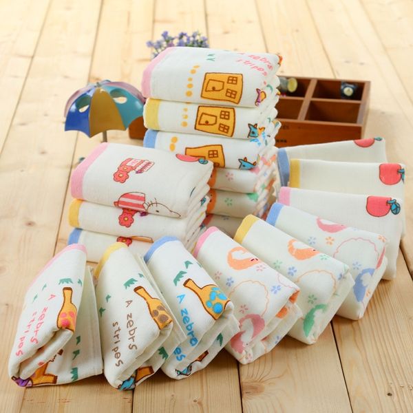 

ontda colorful cartoon children's soft absorbent 25*50 multi-functional straight colorful cartoon children's soft absorbent towel