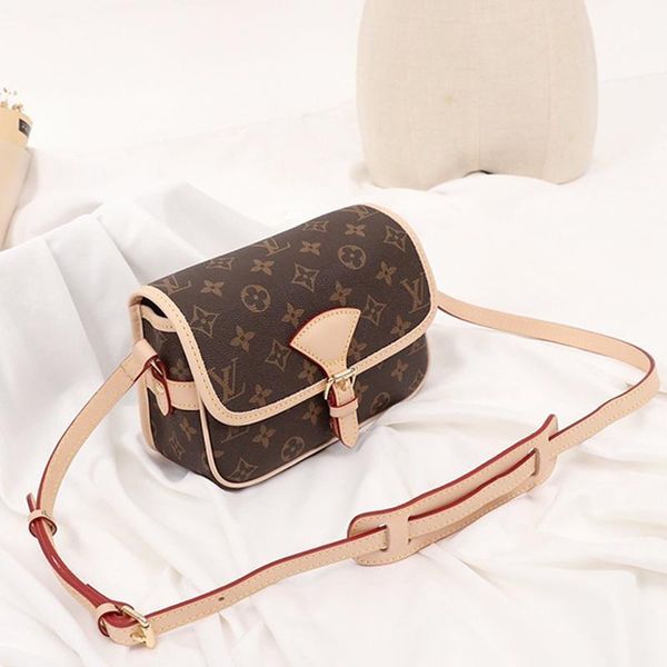 

new arrival women bag simple style leather shoulder small flap messenger bags designer luxury classic crossbody bags sale with origin box