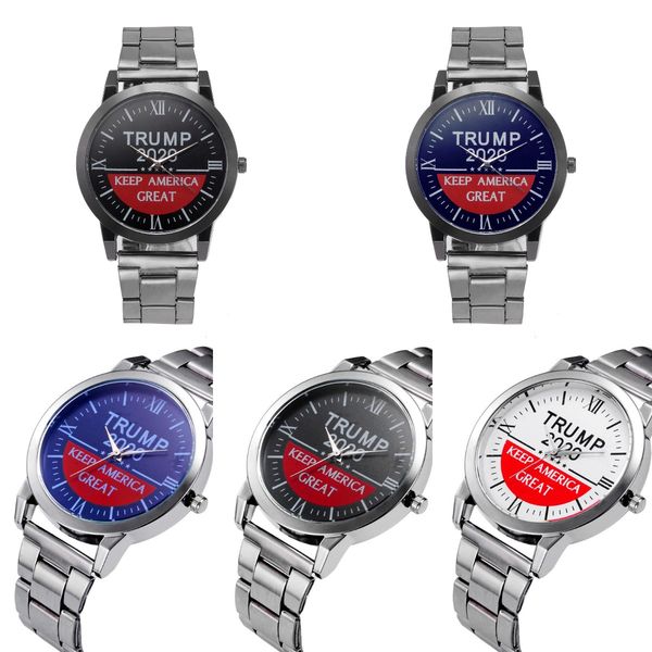 

trump wrist watches trump 2020 strap watch retro letter printed quartz watches children's watches 5 styles kha372