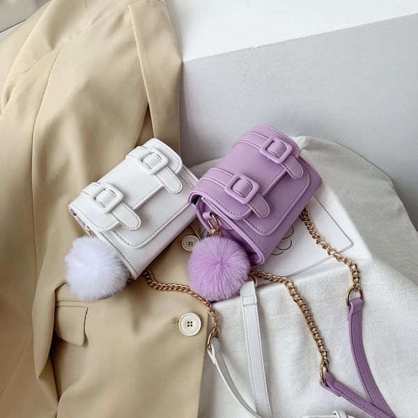 

hairball дизайн мини кожа pu crossbody сумки для женщин 2020 летние цепи плеча сумки женщины путешествия totes cross body bag