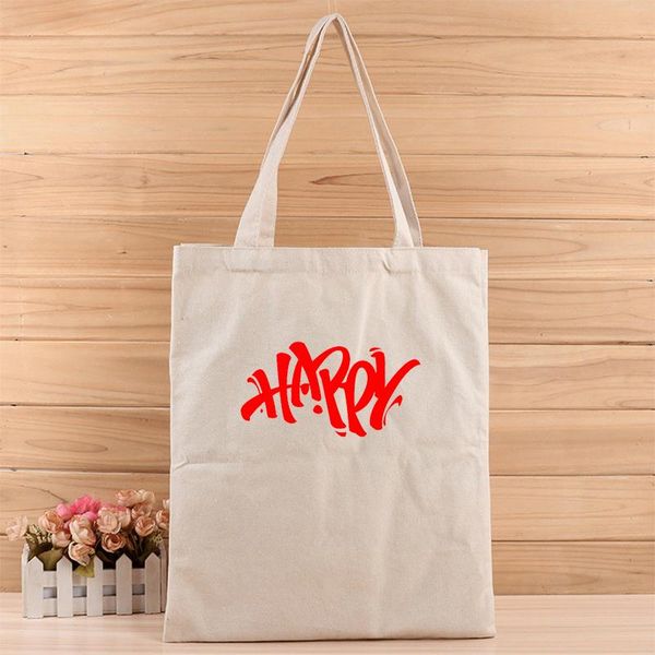 

fashion creative happy 3d digital printed girl and women canvas tote bag suit for shopping,gift,wedding, birthday or others