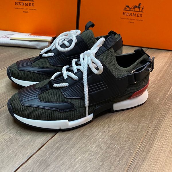 

спортсмен кроссовок 2020 новая мода роскошные мужчины повседневная обувь дизайнерские мужские мужские кроссовки высокого качества дышащая те, Black