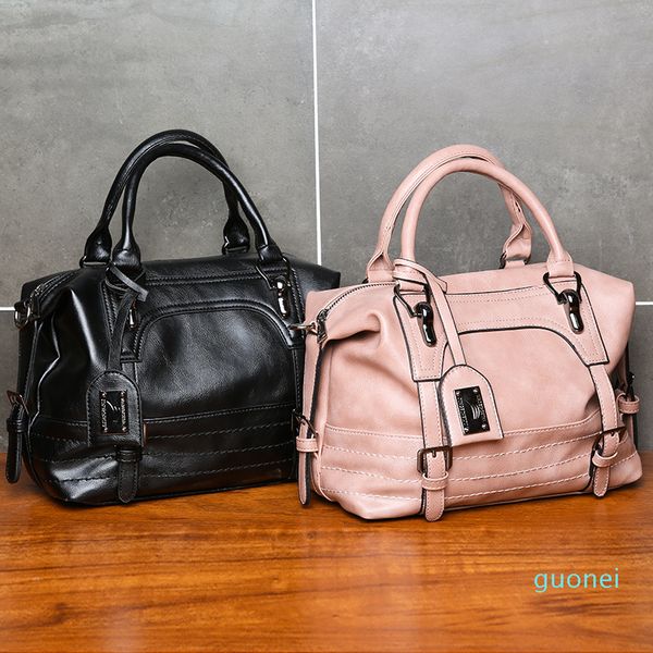 

luxury vintage handbags for women leather shoulder bag female famous brand simple casual tote bag sac femme handbag