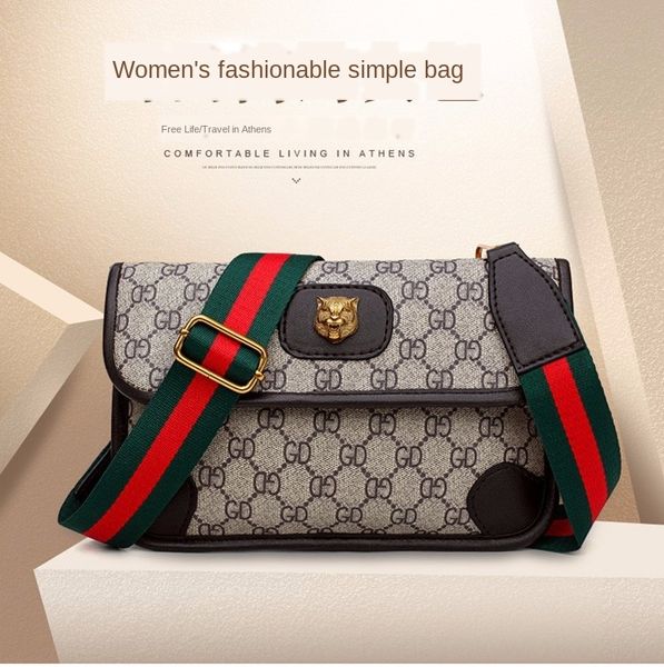 

2019 new hutou chest fashionable running all-match shoulder 2019 bags & shoes new gd women's bag slanting envelope gd women's bag