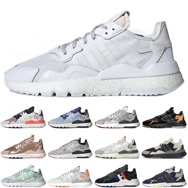 

discount nite jogger men women running shoes triple black white joggers outdoor mens womens trainers sports sneakers runners size 36-45