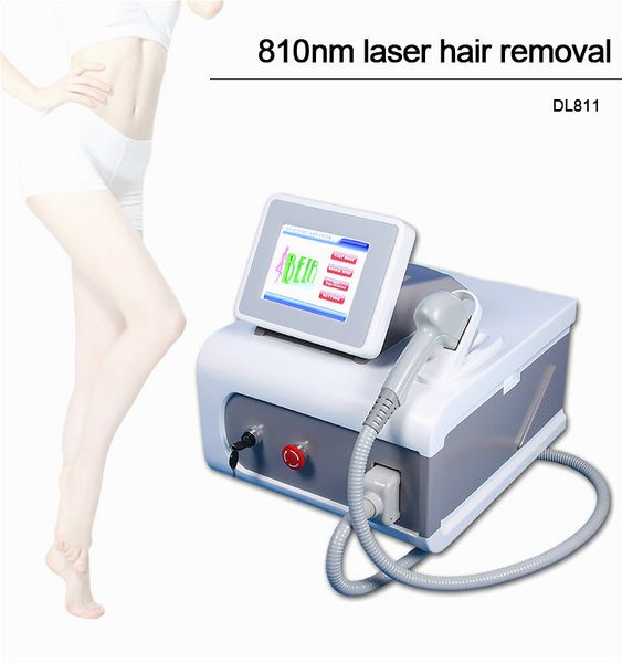 

2020Â newÂ styleÂ 808nm diode laser for all skin types painless permanent depilation use germany laser bars, Black