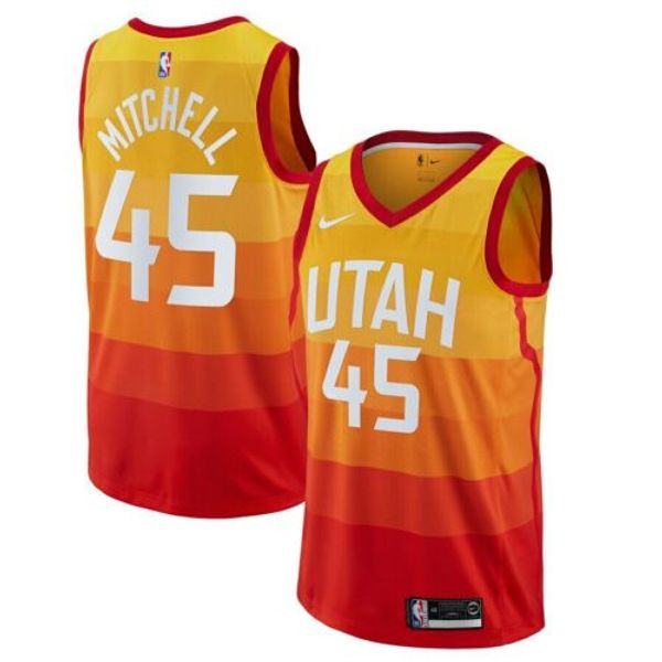 

donovan mitchell #45 men's jersey - vest stitched basketball jerseys, Gray