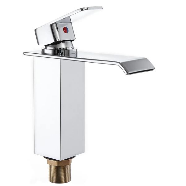 

quartet curved mouth waterfall cold mix kitchen and bathroom sink faucet