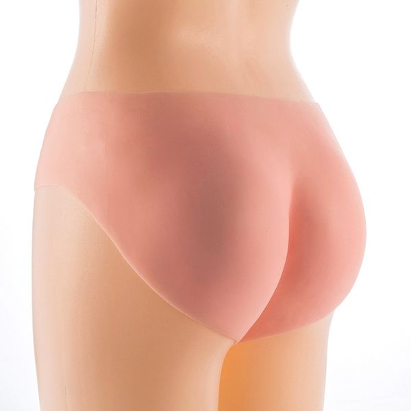 

new silicone hip pants hips buttocks buenhancement hip pants seamless fake bupure silicone underwear female underwear, Black;pink