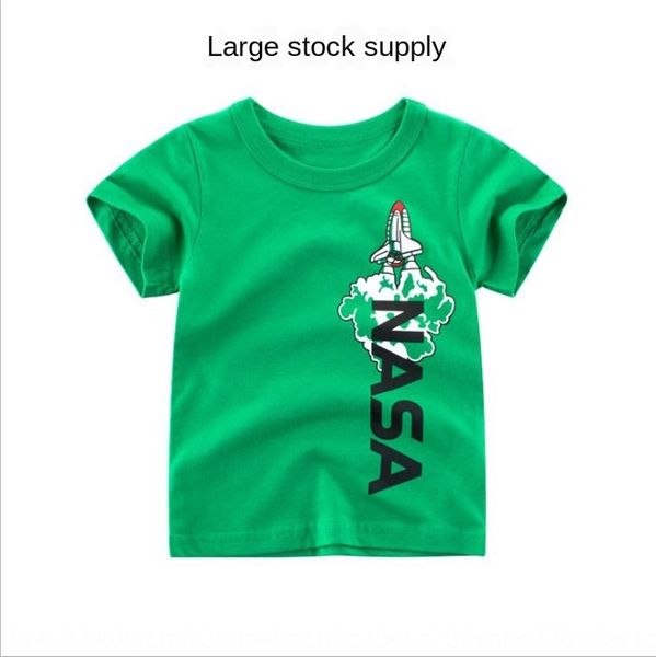 

clothing new 2019 new clothes children's baby children's short sleeve t-shirt baby clothes, Blue