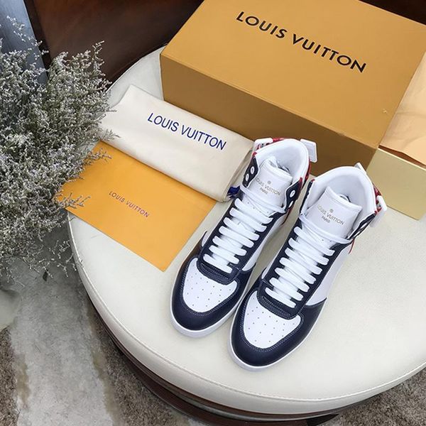 

2020 couple shoes fashion luxury mens leather casual sport shoes,personality wild high mens casual shoes size 35-46 00128, Black