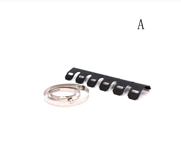 

for motorcycle off-road accessories exhaust hood pipe protection heat insulation plate anti-abrasion decoration