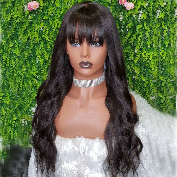 

13x4 body wave wig 26 inch 150 density wavy lace front wig remy lace front human hair wigs pre plucked brazilian hair wig, Black