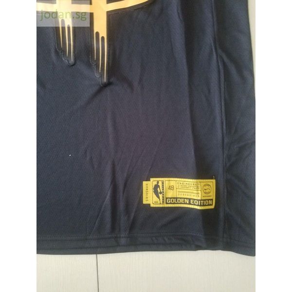 

456 basketball sports jerseys sportswear westbrook #0 black gold s-xxl stitched jersey, Black;white