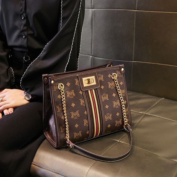 

0qrfd fashion women's 2020 new all-match high texture foreign style large capacity single shoulder shoulder postman package postman pac