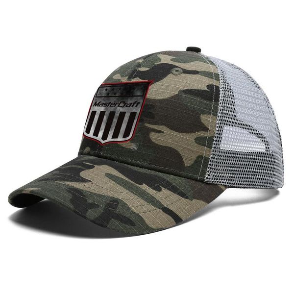 

fashion mastercraft boat gray distressed baseball cap designer trucke hats mastercraft logo symbol logo mc shield crest red, Blue;gray