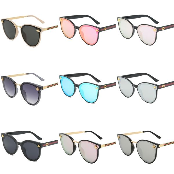 

2020 new fashion children sunglasses boys girls kids baby child sun glasses gifts for christmas a2632 6111 children's sunglasse#995, White;black