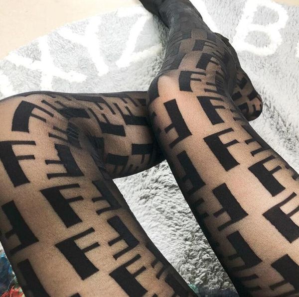 

f-1 women tights letter classic silk stockings special fashion tattoo stockings thin lady pantyhose female hosiery socks, Black;white