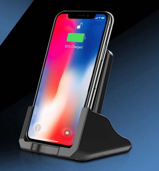

wireless charger fashion qi 10w new wireless phone holder charger compatible iphone/galaxy huawei wireless fast charging