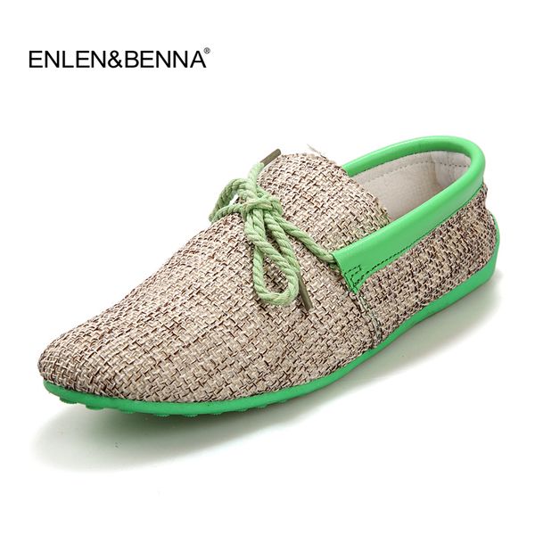 

2020 men shoes summer breathable fashion weaving casual shoes soft lace-up comfort men's loafers driving mocassins dropshipping, Black