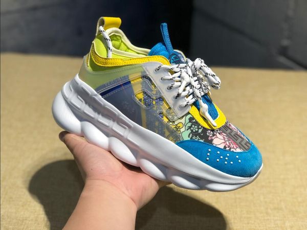 

2020 2019 fashion cross chainer 2 sneakers medusa platform vintage mens designer shoes luxury womens sports trainers luxe sneaker9kaz86#, Black