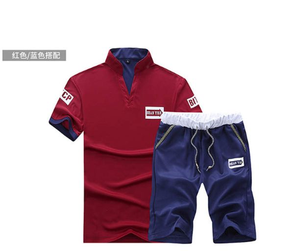 

women tracksuit t shirts + shorts summer tracksuits joggers tshirts suits breathable tees printed, Gray