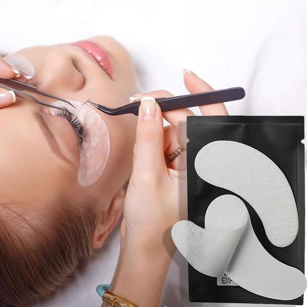 

false eyelashes 1pair lash pad eyelash gel patch under eye patches grafting for extension paper sticker wraps makeup tools